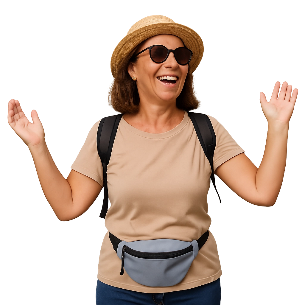 Rent a Car Puerto Natales – Mujer feliz